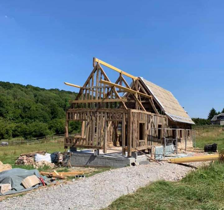 Construction de maison à colombage Lisieux